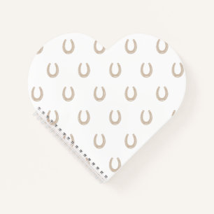 Lucky Horse Shoe Notizblock
