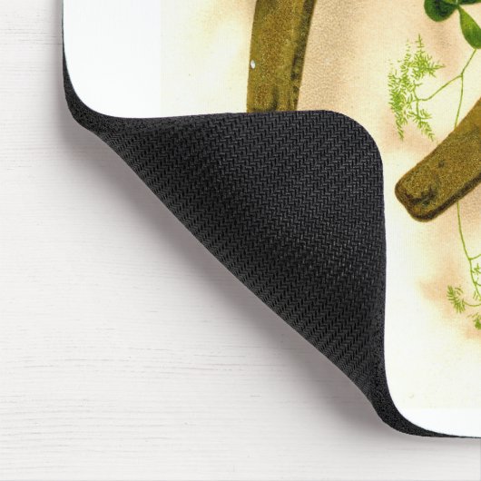 Lucky Horseshoe Art Mousepad (Ecke)