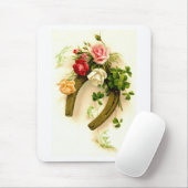 Lucky Horseshoe Art Mousepad (Mit Mouse)