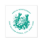 Lucky Horseshoe Gold Coins und Closing Address Permastempel (Design)