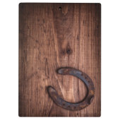 Lucky Horseshoe Klemmbrett (Rückseite)