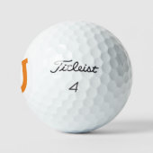 Lucky Horseshoe Logo Custom Monogram Titleist Golfball (Logo)