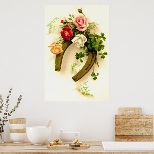 Lucky Horseshoe Poster (Küche)