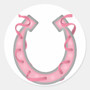 Lucky Horseshoe - SRF Runder Aufkleber