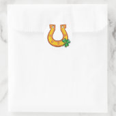 Lucky Horseshoe St. Patrick's Day Sticker (Tasche)