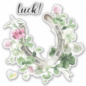 Lucky Horseshoe Sticker (Vorderseite)