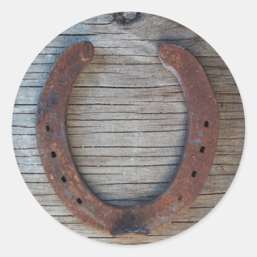 Lucky Horseshoe Stickers (Vorderseite)