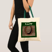 Lucky Horseshoe Tote Bag Tragetasche (Vorderseite (Produkt))