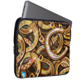 Lucky Horseshoes Laptopschutzhülle (Vorne Rechts)