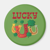 Lucky Horseshoes Magnet (Vorne)