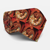 Lucky horseshoes trendy smart krawatte (Gerollt)