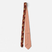 Lucky horseshoes trendy smart krawatte (Rückseite)