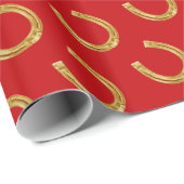 Lucky-Hufeisen Geschenkpapier (Rolleneckpunkt)