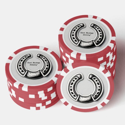 "Lucky Icon" Pokerchips (Stapel)