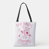 Lucky in Liebe Bride Club Tasche (Rückseite)