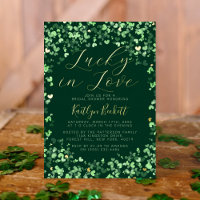 Lucky In Liebe St. Patrick's Day Brautparty Real