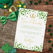 Lucky In Liebe St. Patrick's Day Brautparty Real Folieneinladung