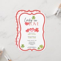 Lucky in Love Cover-Blatt & Herzen: Brautparty