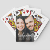 Lucky In Love Foto Spielkarten (Rückseite)