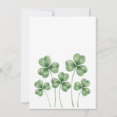 Lucky in Love How Well Do You Know the Bride Game Einladung (Rückseite)