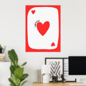 Lucky in love poster | Inspirational & decorative (Heimbüro)