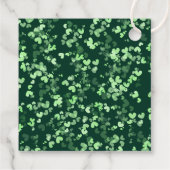 Lucky In Love St. Patrick's Day Bridal Shower Geschenkanhänger (Rückseite)