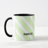 Lucky Individuelle Name St. Patrick's Day Tasse (Links)