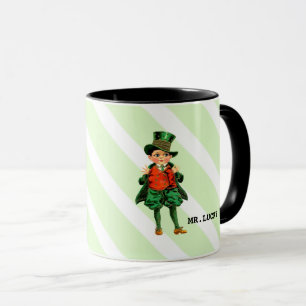 Lucky Individuelle Name St. Patrick's Day Tasse