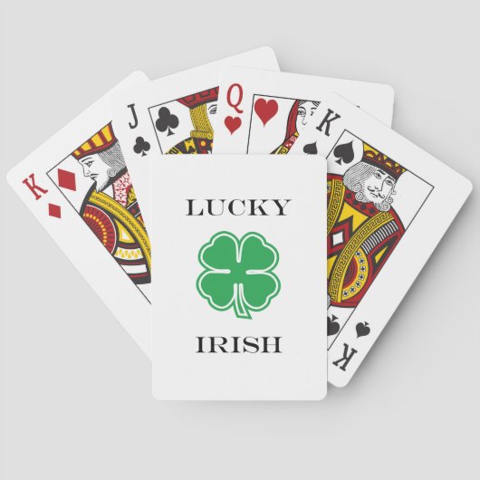 Lucky Irish Bicycle Playing Cards Spielkarten (Rückseite)