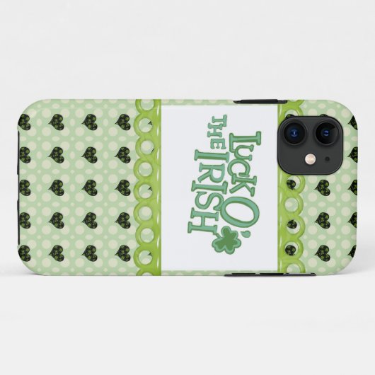Lucky Irish Case-Mate iPhone Hülle (Rückseite (Horizontal))