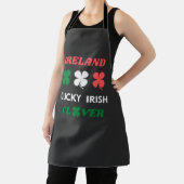 Lucky irish clover ireland st.patrick's day schürze (InSitu)