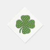 Lucky Irish Clover Paper Napkin Serviette (Ecke)