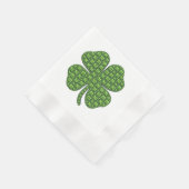 Lucky Irish Clover Serviette (Ecke)
