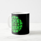 Lucky Irish Clovers Kaffeetasse (Vorderseite Links)