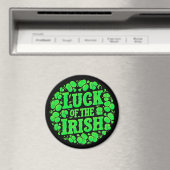 Lucky Irish Clovers Magnet (In Situ (Geschirrspüler))