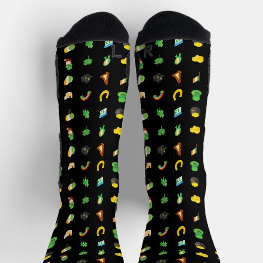 Lucky Irish Elements Athletic Crew Socks Socken (Oben)
