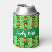 Lucky Irish Green Leprechaun St Patricks Dosenkühler (Kanne Vorderseite)