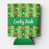Lucky Irish Green Leprechaun St Patricks Dosenkühler (Vorderseite)