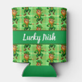 Lucky Irish Green Leprechaun St Patricks Dosenkühler (Rückseite)
