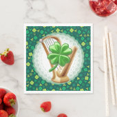 Lucky Irish Harp Napkins Serviette (Beispiel)