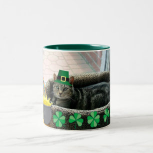 Lucky Irish Indigo Zweifarbige Tasse