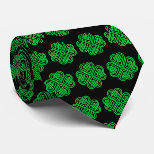 Lucky irish Kleeblatt Celtic Liebe Krawatte