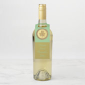 Lucky Irish Kleeblatt Gold Counter Custom Flaschenanhänger (Auf Flasche)