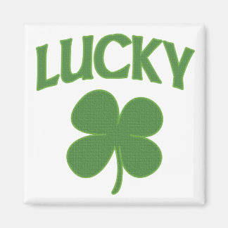Lucky Irish Kleeblatt Magnet