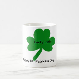 Lucky Irish Kleeblatt Tasse