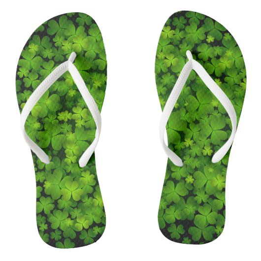 Lucky Irish Kleeblatts Badesandalen (Fußbett)