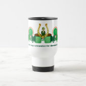Lucky Irish Kleeblatts Segen St. Patricks Day Reisebecher (Mittel)