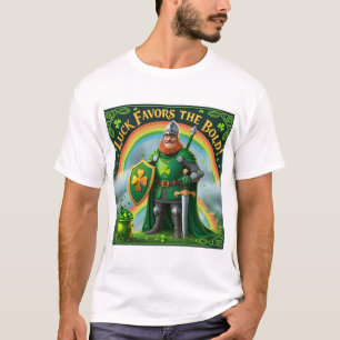 Lucky Irish Knight - St. Patrick's Day T-Shirt