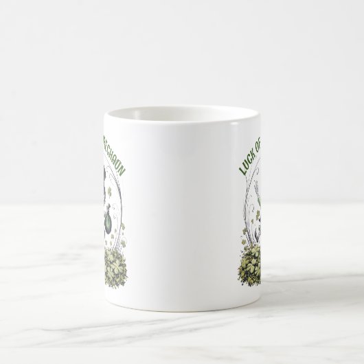 Lucky Irish Leprechaun Kaffeetasse (Mittel)