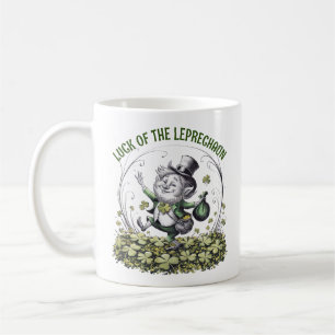 Lucky Irish Leprechaun Kaffeetasse